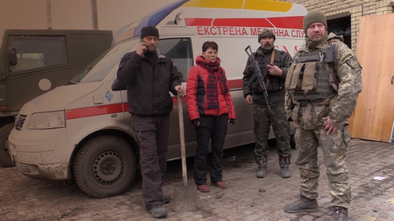 rus: Команда військових медиків.